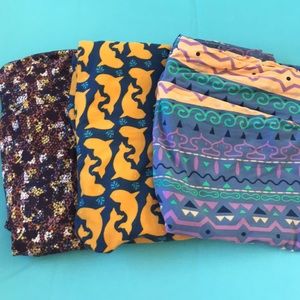 NWOT! Lula Roe Leggings TC Set#62